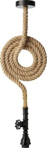 Lampa wisząca nielsen_light PENDEL HOSE MED REB SORT MAT 1
