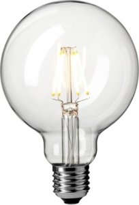 nielsen_light DEKOPÆRE LED 4W GLOBE BASIC Ø95 KLART GLAS 1