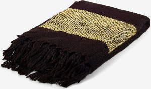 bercato Pläd GOLD - 130x170cm - Akryl - Svart - guld 1