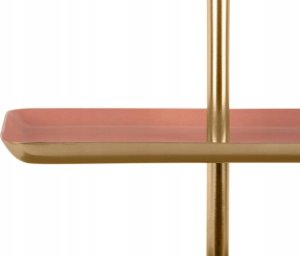 Present Time Patera na ciasto 3-poziomowa, pudrowy róż, 36 x 16 cm 3