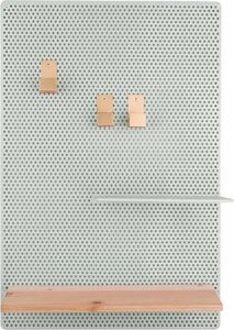 Present Time Tablica na notatki PERKY MESH, półeczki + haczyki, 52 x 35 cm 2