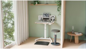 Leitz Biurko Ergo Białe 60 x 80 cm 22