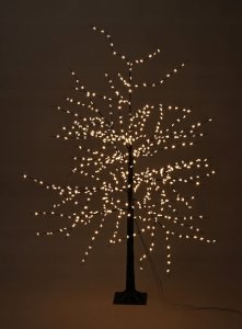 Dekoracja świąteczna Home Styling Collection Dekoracja świetlna rozłożyste drzewko, 150 cm 4