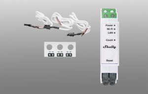 Shelly 1/3-kierunkowy miernik zużycia energii elektrycznej Pro 3EM-3CT63 WIFI 8
