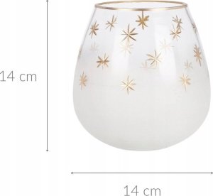 Home Styling Collection Świecznik na tealighta w formie szklanki, Ø 14 cm 2