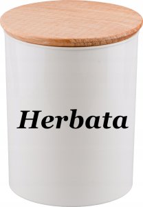 Practic Pojemnik kuchenny do przechowywania suchych produktów HERBATA, 1,2 l 1