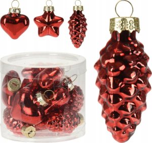 Home Styling Collection Zestaw bombek choinkowych w różnych kształtach 12 szt. 1