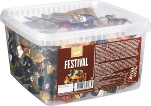 Toms Toms Festival 1,2 kg i plastbøtte 1