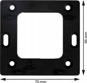 Engo Engo natynkowy, internetowy regulator temperatury ZigBee/868 MHz zasilany sieciowo 230V, czarny E25-230B 3