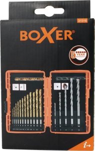 Wiertło BOXER Borsæt - 17 dele kombi (HSS) 1