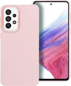 OEM Futerał FRAME do SAMSUNG A33 5G pudrowy róż 1
