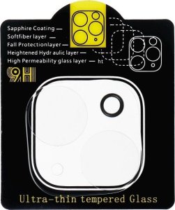 OEM Szkło hartowane 5D Full Glue do aparatu - do iPhone 15 Pro Max Transparent 5