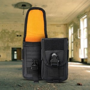 OEM TRAVEL uniwersalna kabura do paska / plecaka czarna 1