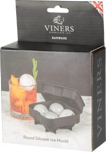 Viners BARWARE ROUND SILICONE ICE MOULD 2