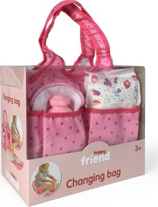 Happy Friend Happy Friend - Diaper Bag with Doll Care (504309) /Dolls and Dollhouses /Multi 5
