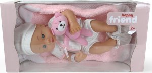 Happy Friend HAPPY FRIEND New born Girl Soft Doll 30cm 1