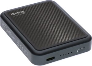4smarts 4smarts UltiMag, 5000 mAh, Lithium Polymer (LiPo), Adaptive Fast Charging, Quick Charge 3.0, Wireless charging, Carbon 10