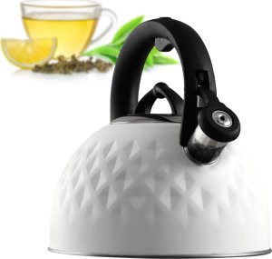 Kadax KADAX Czajnik Stalowy 2,5L indukcja Gaz Gwizdek Z Uchwytem Tradycyjny 1