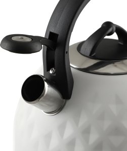 Kadax KADAX Czajnik Stalowy 2,5L indukcja Gaz Gwizdek Z Uchwytem Tradycyjny 10