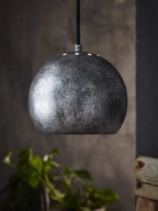Lampa wisząca nielsen_light PENDEL NICE 20 CM "GALVANISERET" GRÅ 2