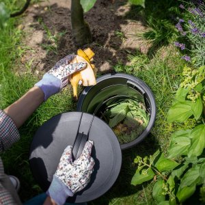 Kadax KADAX Kompostownik Podziemny 11L modułowy Kompost Ogrodowy Odpady Do Wkopywania 13