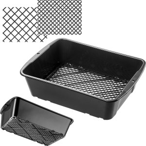 Kadax KADAX Sitko Sito Ogrodowe 40cm Do Przesiewania Regulowane Ziemi Kompostu Kamieni 3