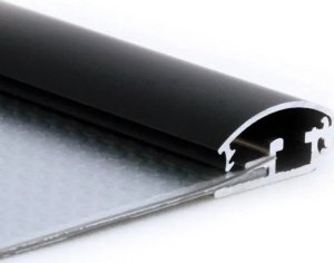 Ramka Twinco Snapramme TWIN LIGHT A4 t/væg - 25 mm, sort Sort 0,1x250x350mm (1stk) 2