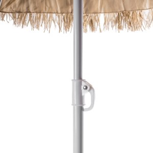 Kadax KADAX Parasol Ogrodowy Plażowy Hawajski Regulowany Składany Taras Balkon 155cm 7