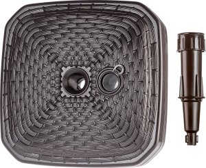 Kadax KADAX Podstawa Parasola Stojak Pod Parasol Ogrodowy Kwadratowy 39cm Obciążnik 7