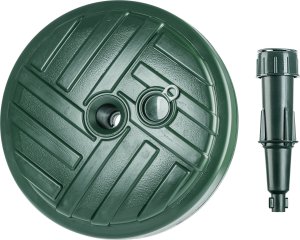 Kadax KADAX Podstawa Parasola Stojak Pod Parasol Ogrodowy Okrągły 39cm Obciążnik Zieleń 7