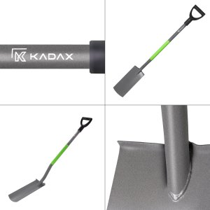 Kadax KADAX Łopata Szpadel 126cm Drenarski Długi Sadowniczy Wąski Ostry Dołownik 14