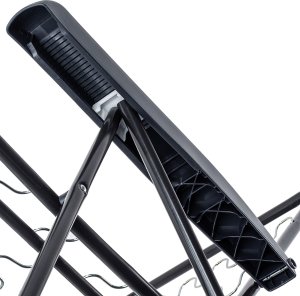 Kadax KADAX Fotel Ogrodowy Leżak Plażowy Rozkładany Turystyczny Regulowany Taras 8