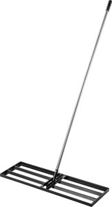 Kadax KADAX Niwelator Terenu Ręczny Do Trawnika Równiarka Rozgarniarka 30x90cm Trzonek 3