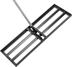 Kadax KADAX Niwelator Terenu Ręczny Do Trawnika Równiarka Rozgarniarka 30x90cm Trzonek 5