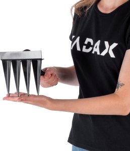 Kadax KADAX Motyczka Do Pielenia 4-Zębna Motyka Pazurki Ogrodnicze Spulchnianie Roślin 4