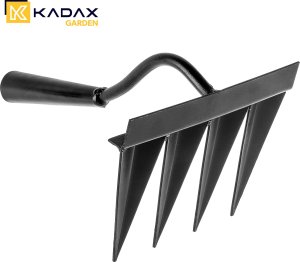 Kadax KADAX Motyczka Do Pielenia 4-Zębna Motyka Pazurki Ogrodnicze Spulchnianie Roślin 6