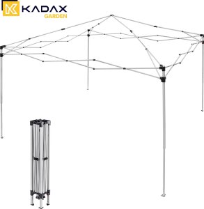 Kadax KADAX Altana Ogrodowa Namiot imprezowy Handlowy Pawilon 3x3m Na Ogród Zielony 10