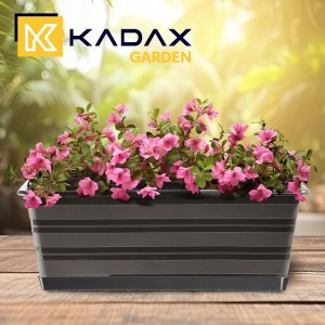 Kadax KADAX Skrzynka Balkonowa 40cm Doniczka + Podstawka 2