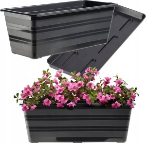 Kadax KADAX Skrzynka Balkonowa 40cm Doniczka + Podstawka 10