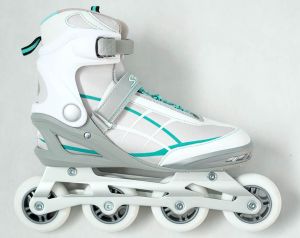 Rolki Vizari białe niebieskie r. 42 2