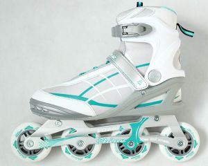 Rolki Vizari białe niebieskie r. 42 3