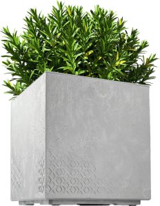 Kadax KADAX Doniczka Donica Kwietnik Skrzynia Wysoka 40cm Ogrodowa Na Kółkach Eko 1