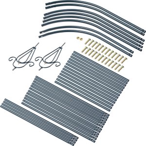 Kadax KADAX Pergola Ogrodowa metalowa 255cm Łuk Kwiaty Podpora Do Róż Roślin Pnączy 4