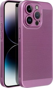 OEM Futerał BREEZY do IPHONE 16 Pro Max fioletowy 1