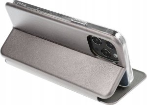 OEM Kabura ELEGANCE Book do IPHONE 16 Pro Max stalowy 3