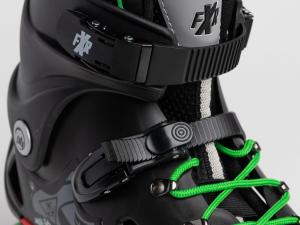 Rolki PowerBlade Łyżworolki PB FXR czarno-zielone r. 45 6