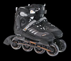 Rolki PowerBlade ŁYŻWOROLKI PB FX90 R.39 CZARNE 1