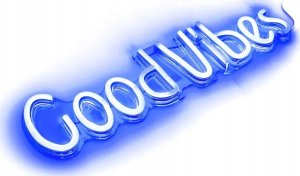 OEM Neon LED na USB - Good Vibes model 2