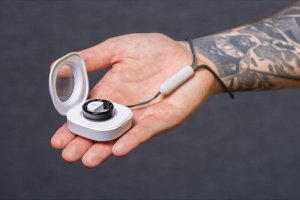 Smart Ring OEM R11M- ze stali ze stacją ładującą rozmiar 12 (21,4mm) czarny 10