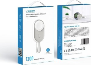 Powerbank Veger Apple Watch Pomme 1200mAh Biały 3